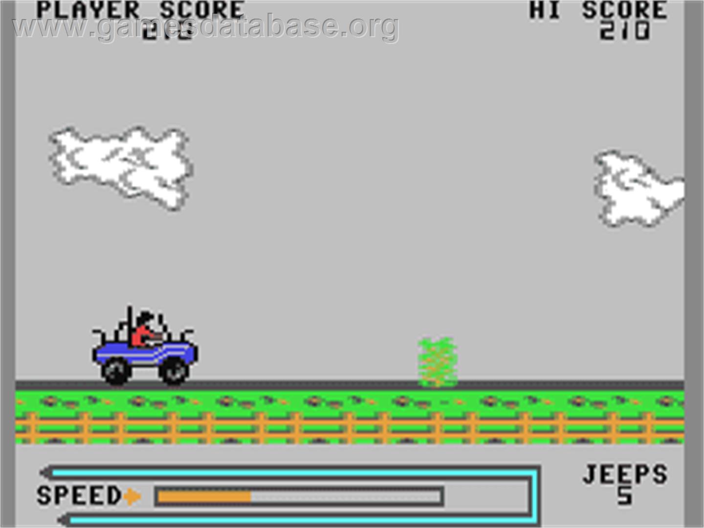 Jeep Command - Commodore 64 - Artwork - In Game