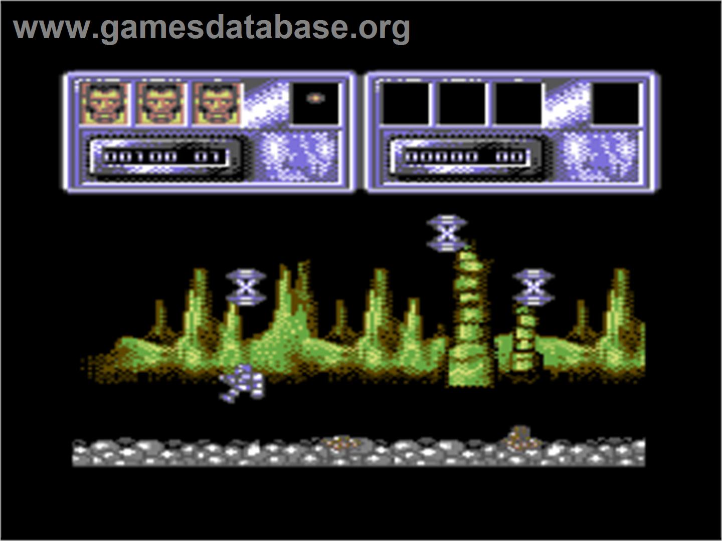 Jet-boys - Commodore 64 - Artwork - In Game