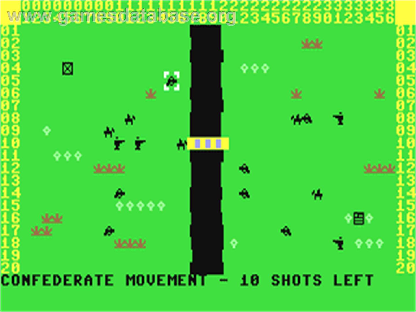 Johnny Reb - Commodore 64 - Artwork - In Game