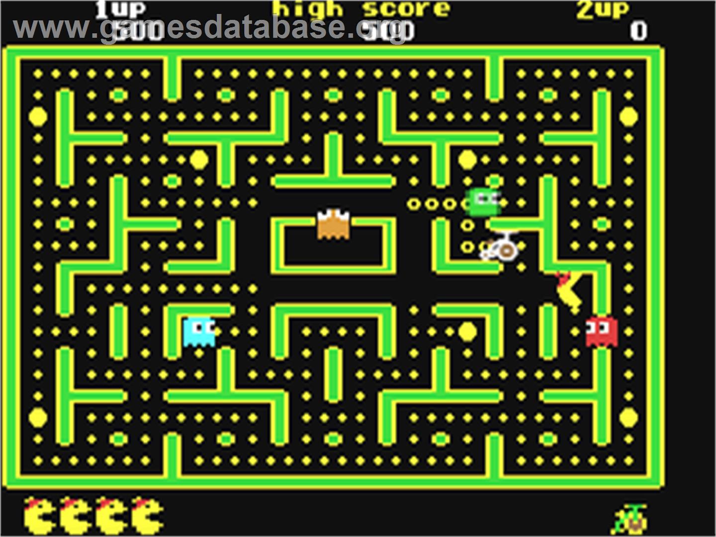 Jr. Pac-Man - Commodore 64 - Artwork - In Game