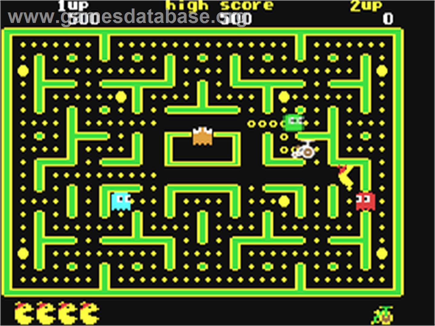 Jr. Pac-Man - Commodore 64 - Artwork - In Game