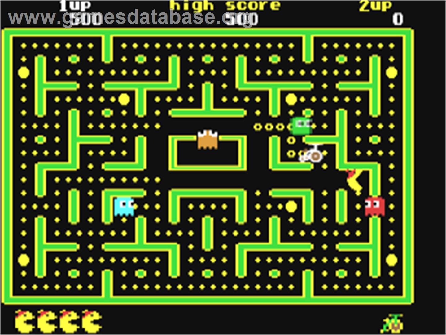 Jr. Pac-man - Commodore 64 - Artwork - In Game