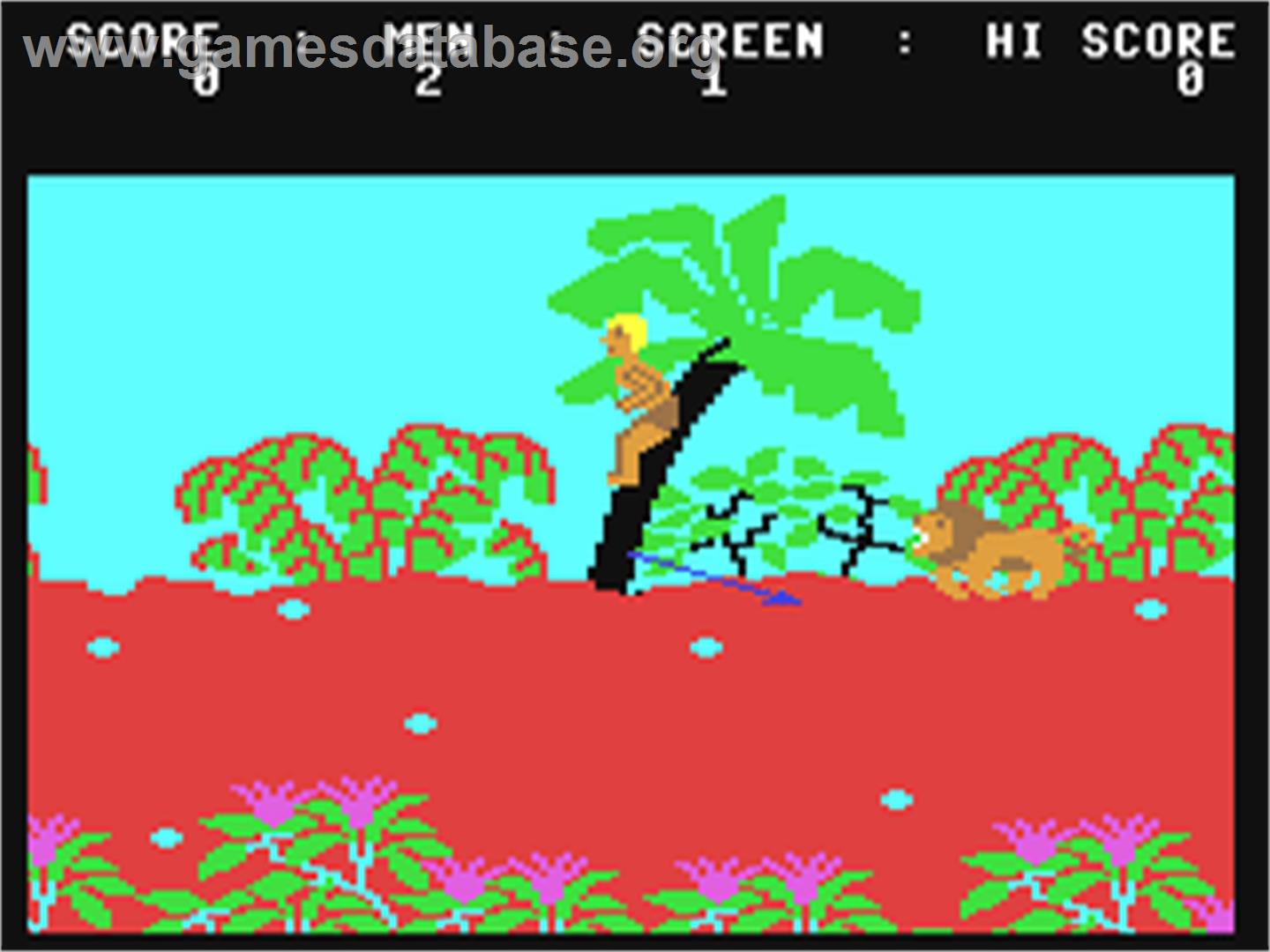 Jungle Quest - Commodore 64 - Artwork - In Game