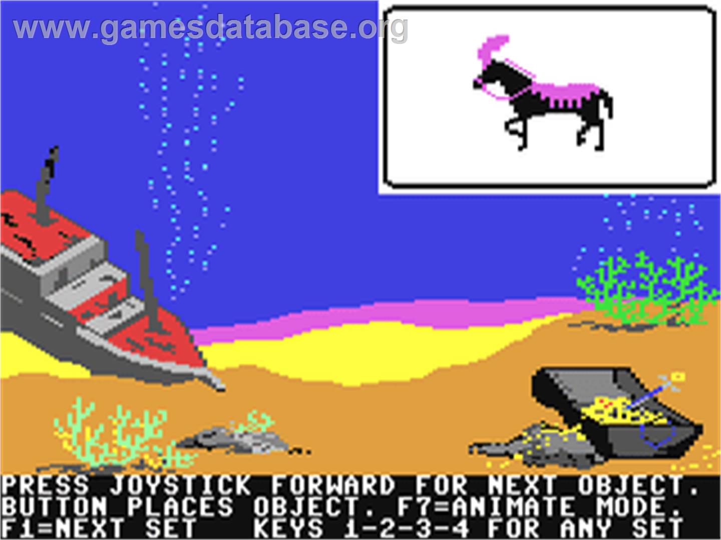 Just Imagine - Commodore 64 - Artwork - In Game