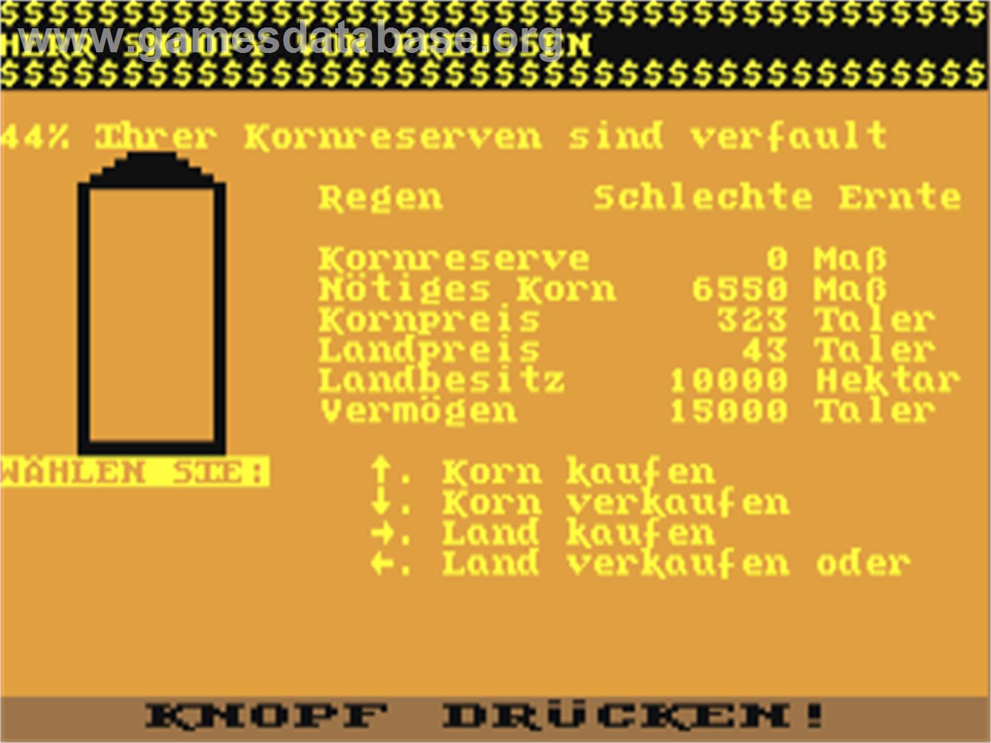 Kaiser - Commodore 64 - Artwork - In Game