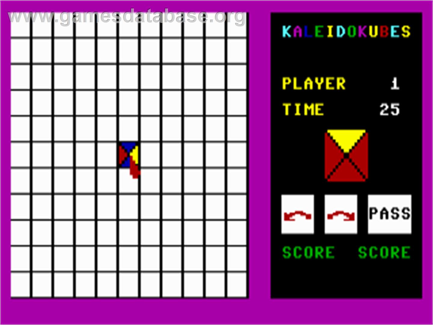 Kaleidokubes - Commodore 64 - Artwork - In Game