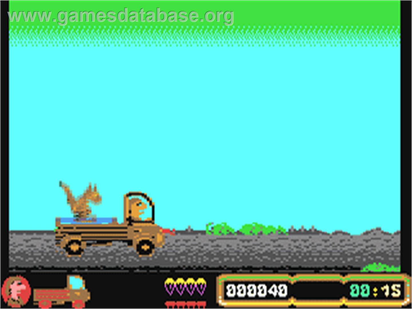 Kangarudy - Commodore 64 - Artwork - In Game