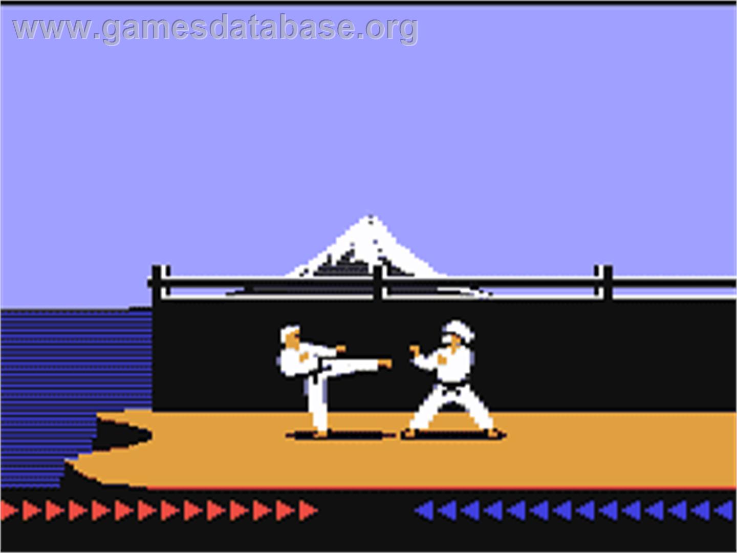 Karateka - Commodore 64 - Artwork - In Game