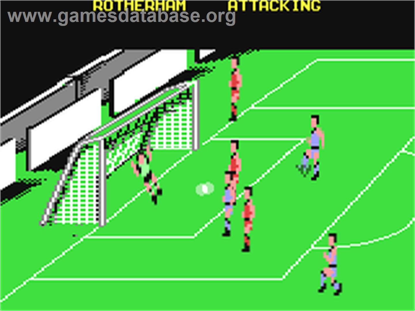 Kenny Dalglish Soccer Manager - Commodore 64 - Artwork - In Game