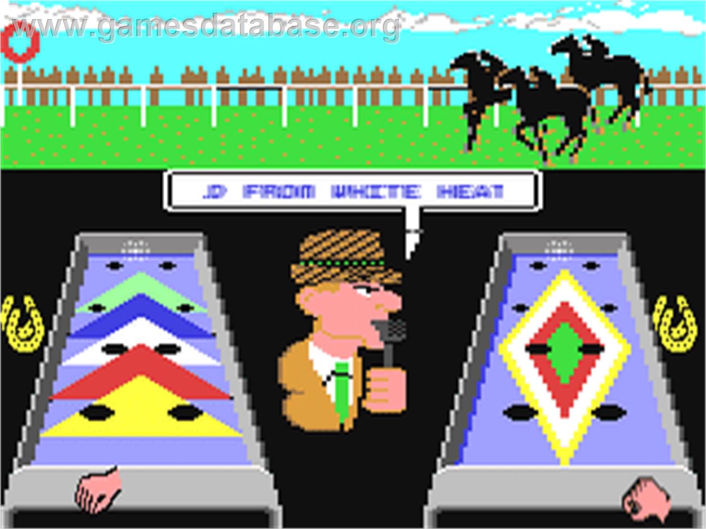 Kentucky Racing - Commodore 64 - Artwork - In Game