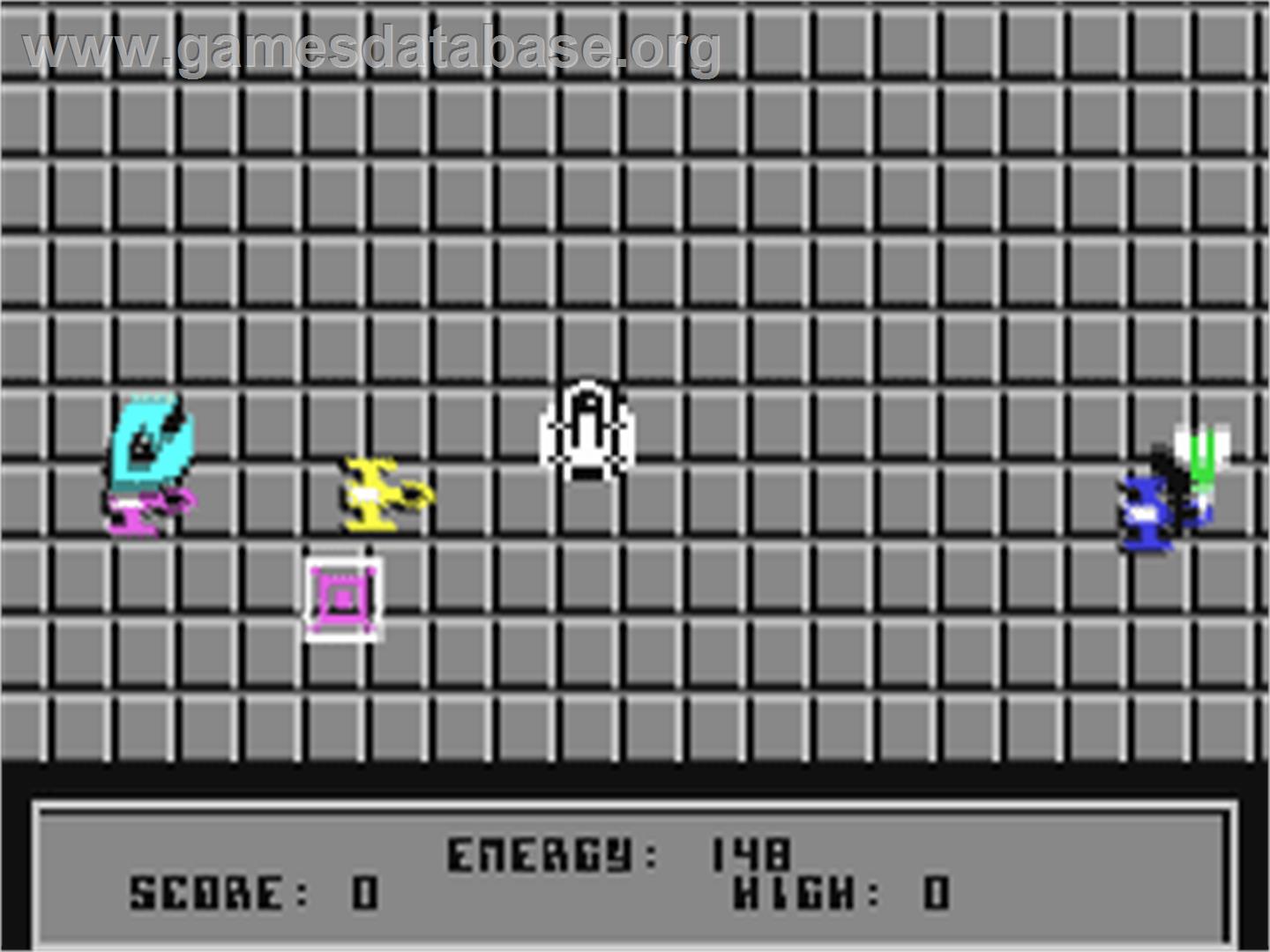 Kill The Saucers - Commodore 64 - Artwork - In Game