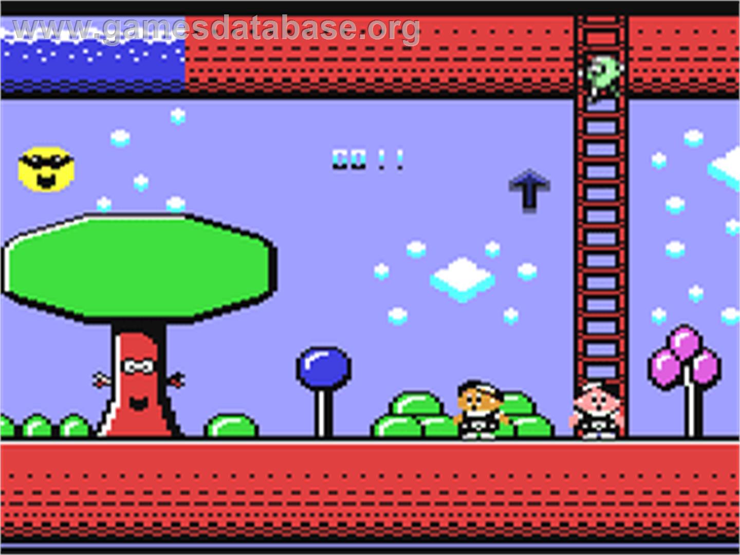 Kindergarten Kids - Commodore 64 - Artwork - In Game