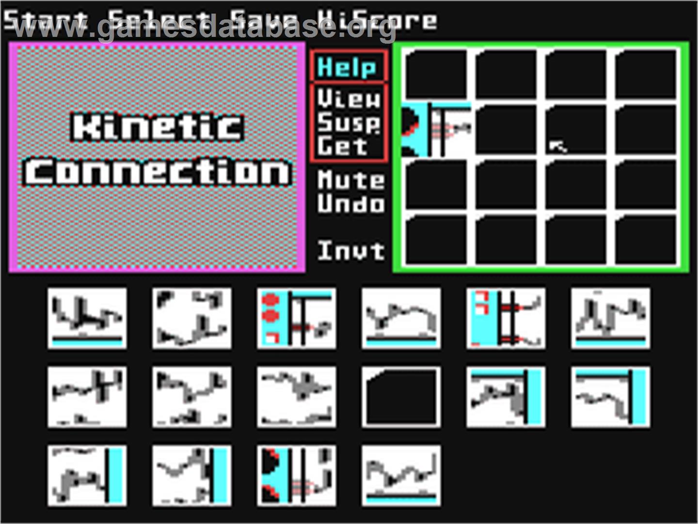 Kinetic Connection - Commodore 64 - Artwork - In Game