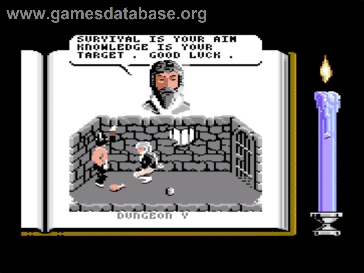 Knightmare! (Romik Software) - Commodore 64 - Artwork - In Game