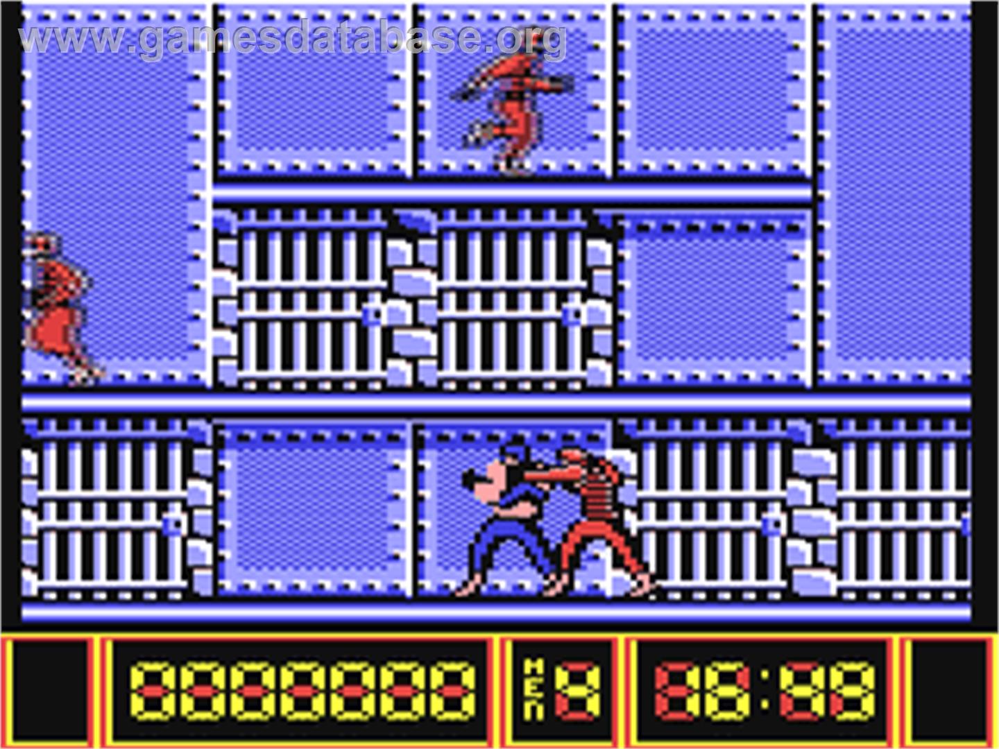 Knuckle Busters - Commodore 64 - Artwork - In Game