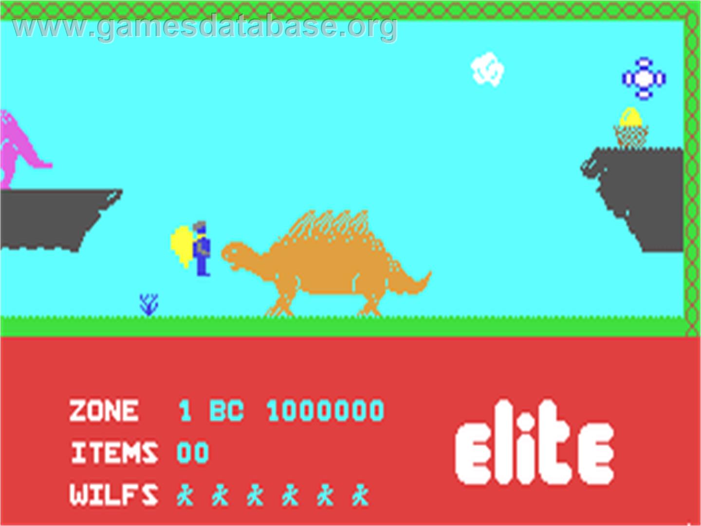 Kokotoni Wilf - Commodore 64 - Artwork - In Game