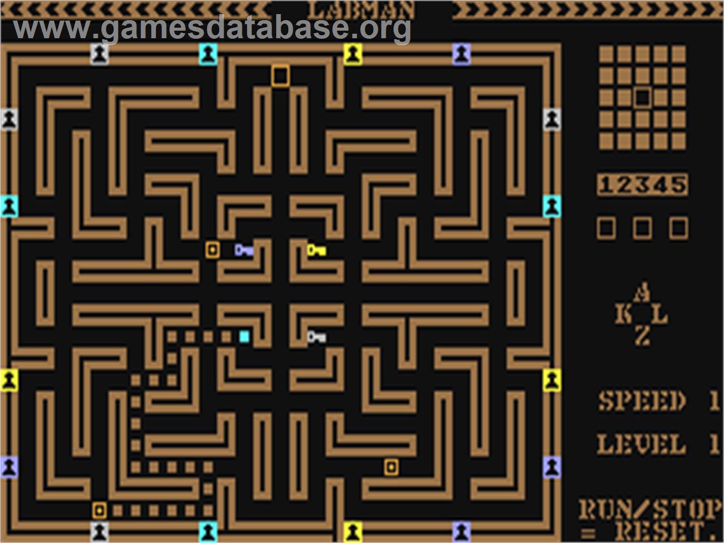 Labman - Commodore 64 - Artwork - In Game