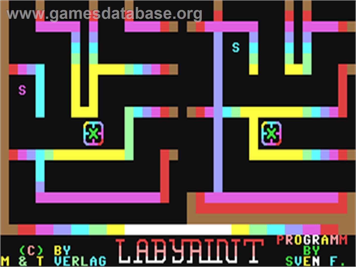 Labyrint - Commodore 64 - Artwork - In Game