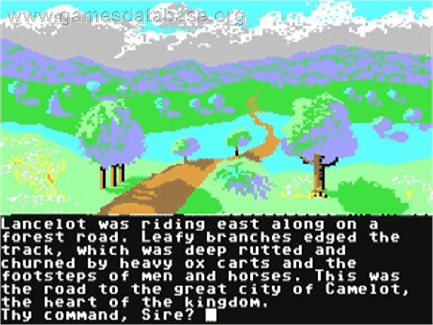 Lancelot - Commodore 64 - Artwork - In Game