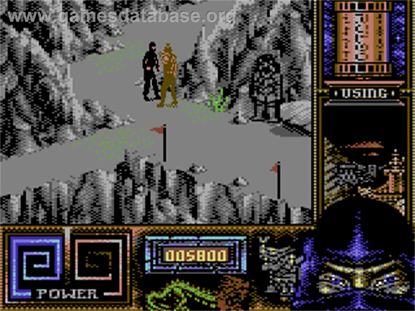 Last Ninja 3 - Commodore 64 - Artwork - In Game