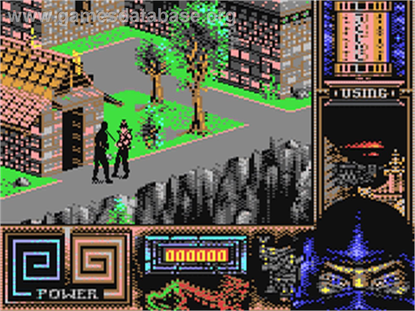 Last Ninja 3 - Commodore 64 - Artwork - In Game
