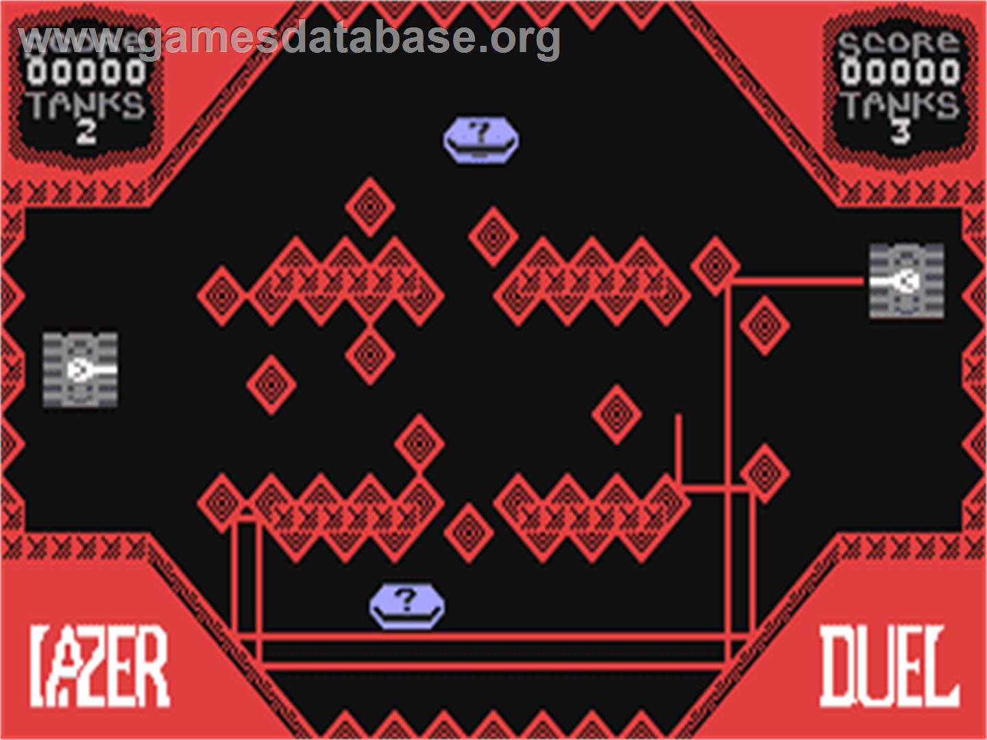 Lazer Duel - Commodore 64 - Artwork - In Game