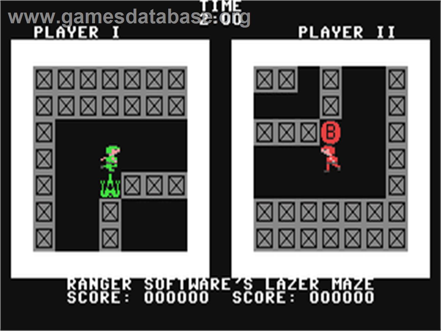 Lazer Maze (Avant-Garde) - Commodore 64 - Artwork - In Game