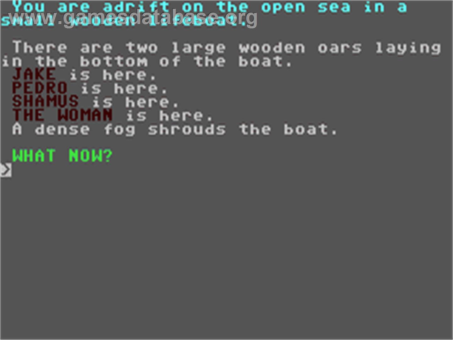 Lifeboat (River Software) - Commodore 64 - Artwork - In Game