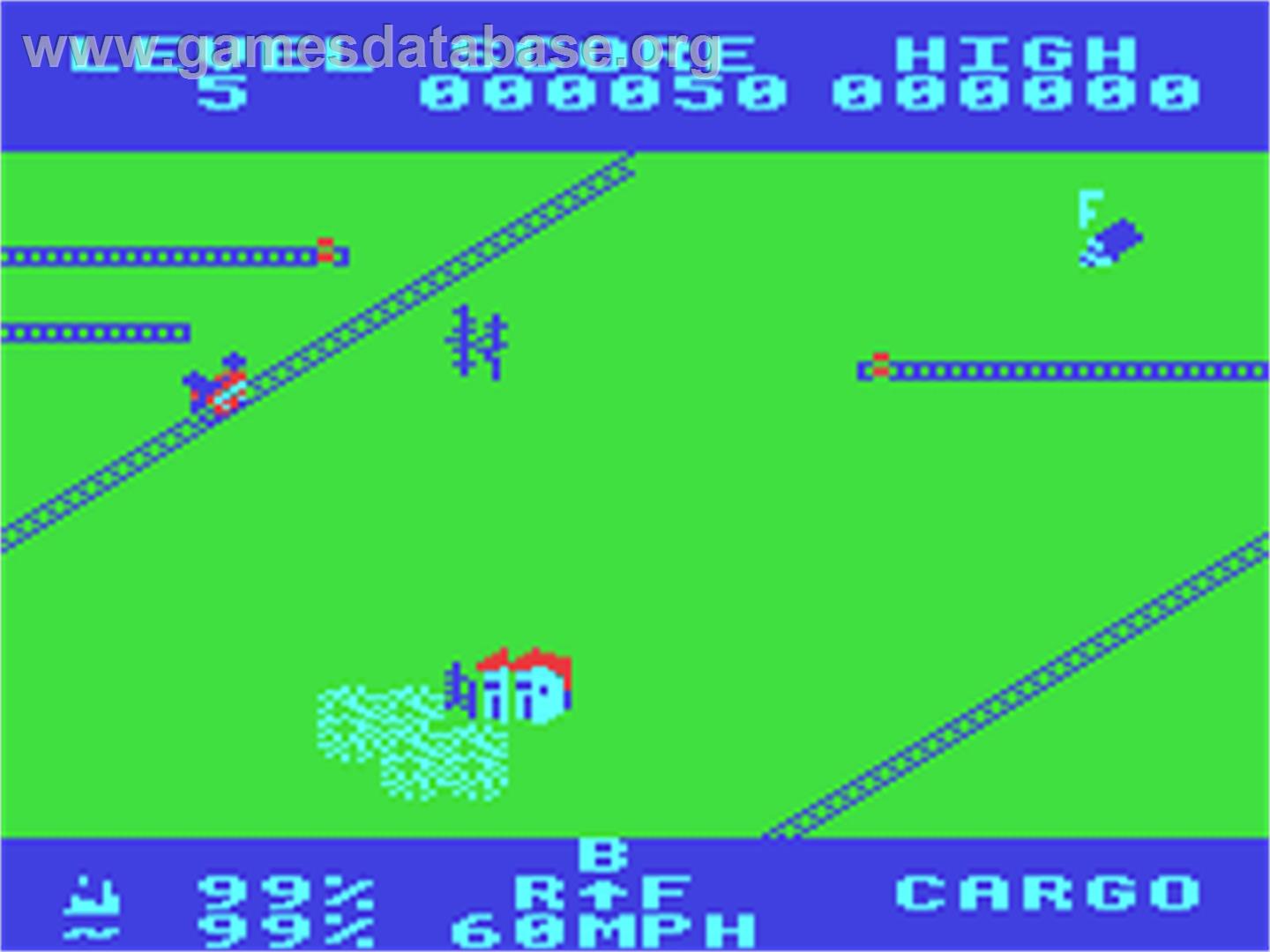 Locomotion (Tynesoft) - Commodore 64 - Artwork - In Game