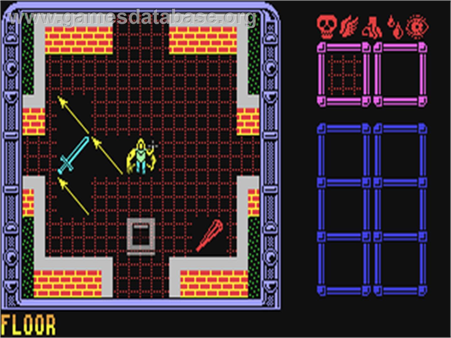 Lords of Chaos - Commodore 64 - Artwork - In Game