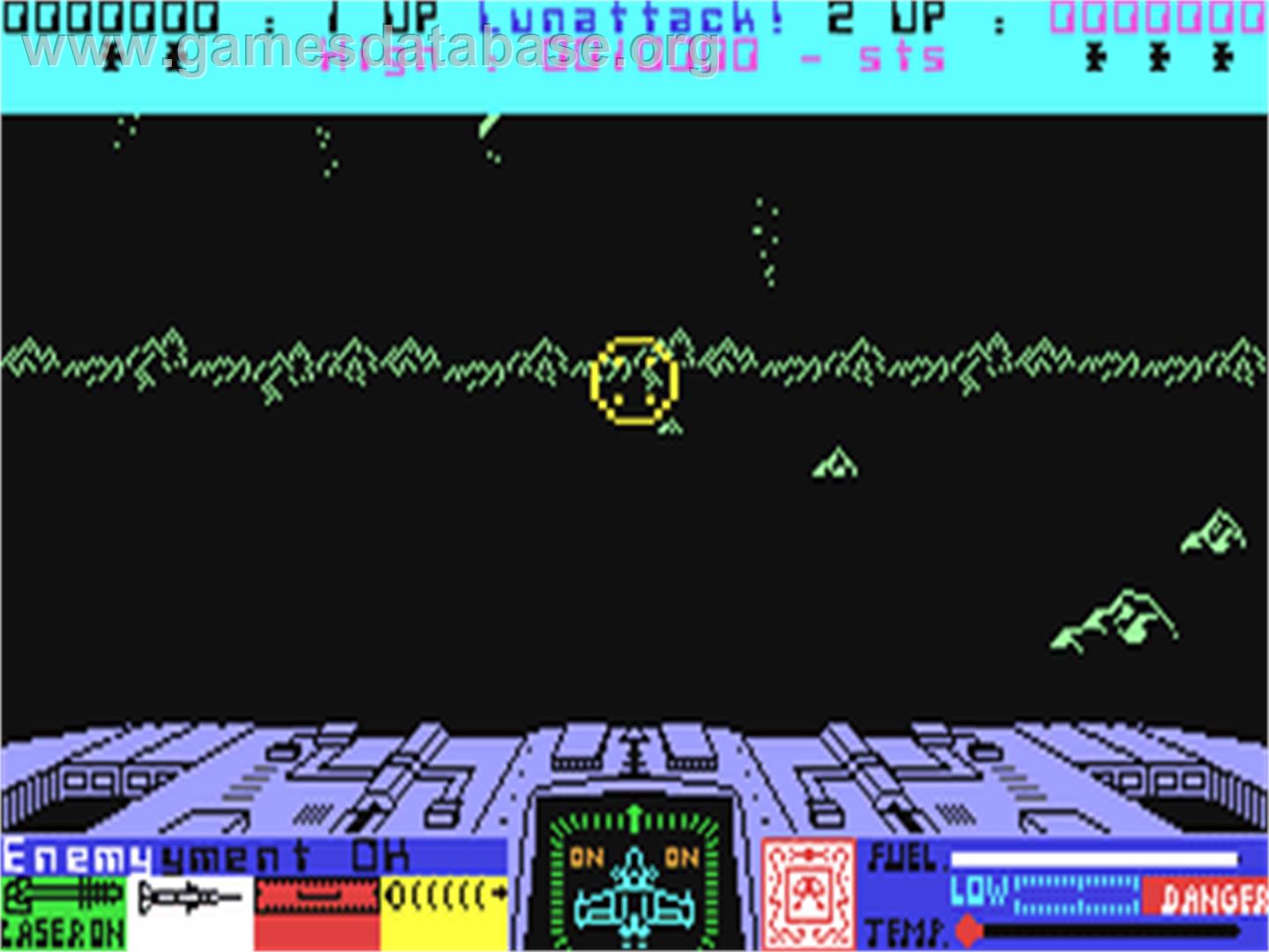 Lunattack - Commodore 64 - Artwork - In Game
