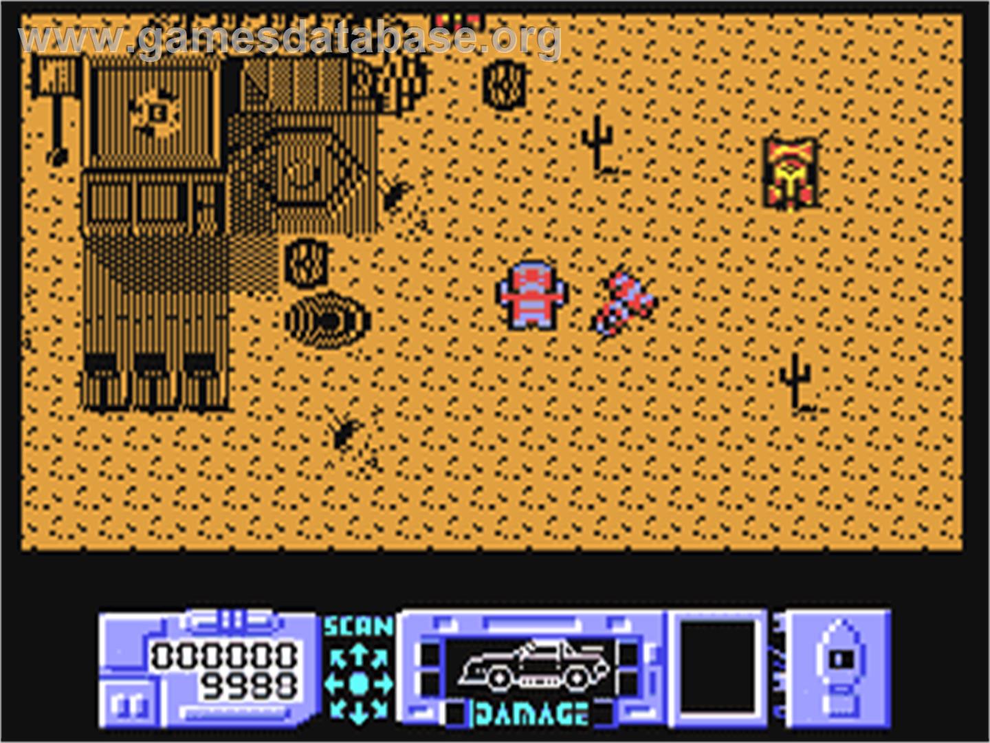 MASK - Commodore 64 - Artwork - In Game