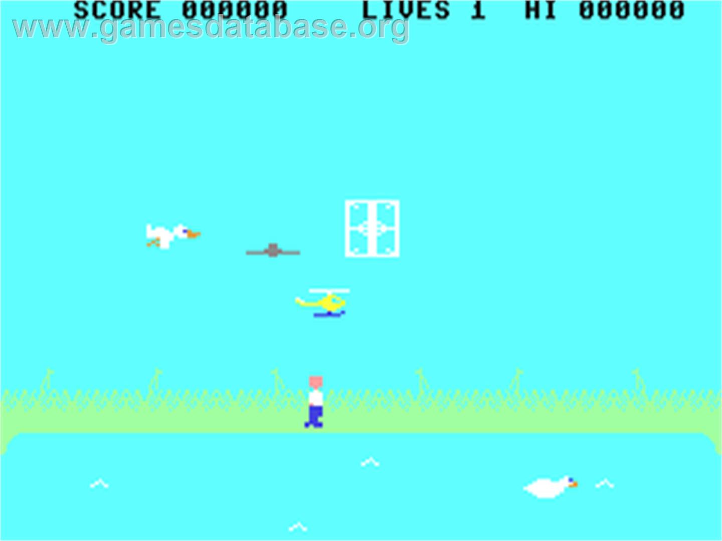 Machine Gunner - Commodore 64 - Artwork - In Game