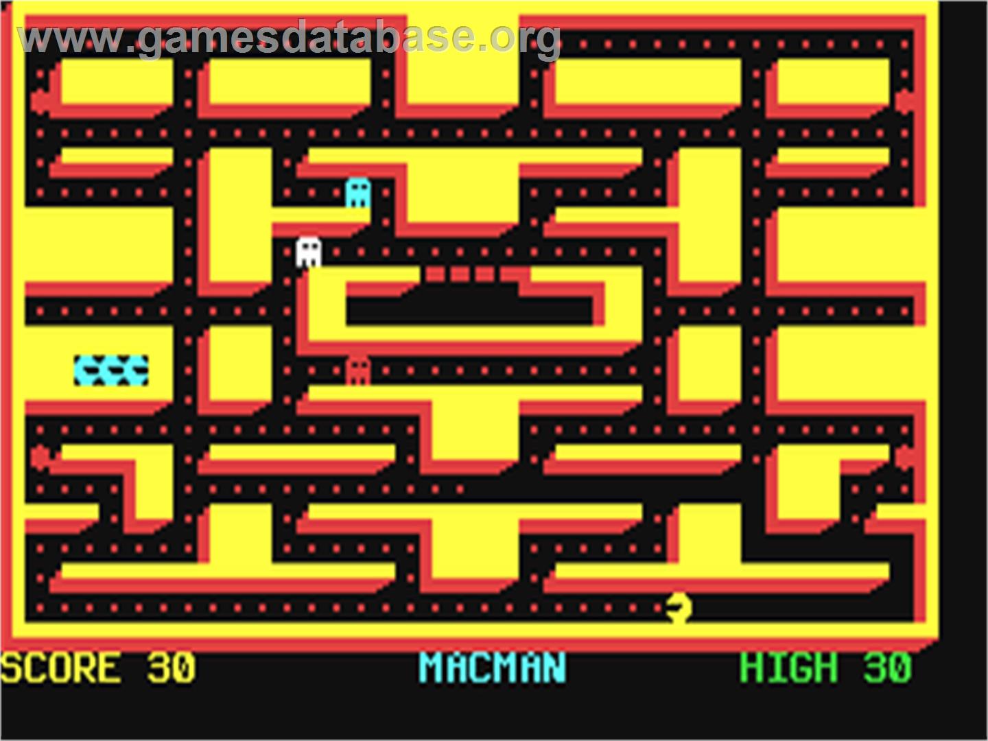 Macman - Commodore 64 - Artwork - In Game