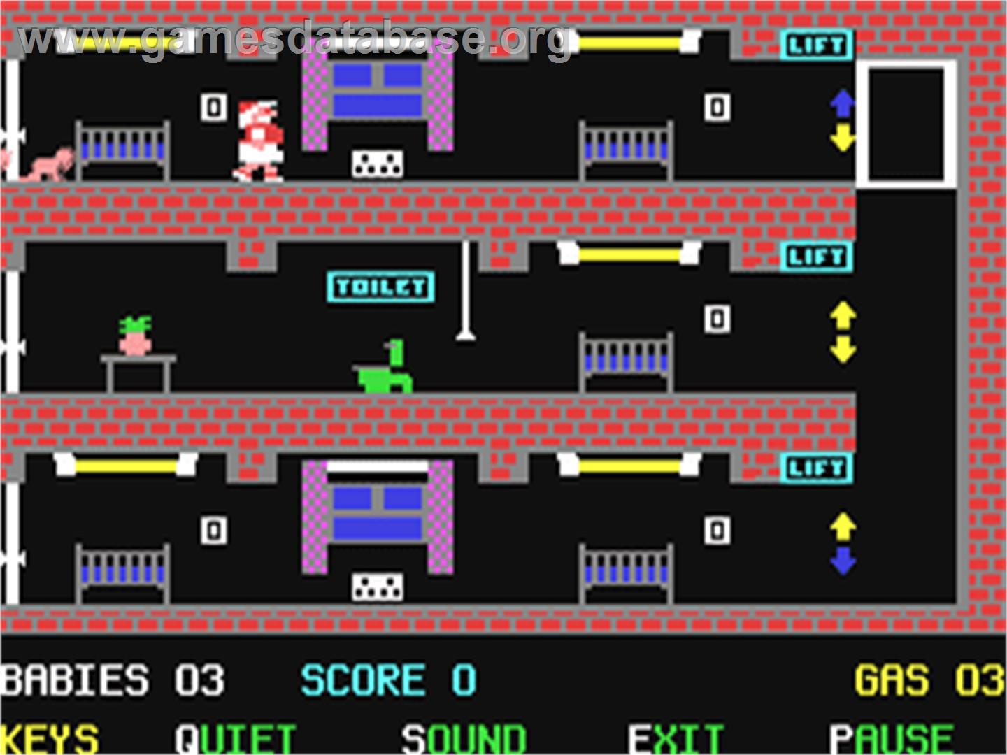 Mad Nurse - Commodore 64 - Artwork - In Game