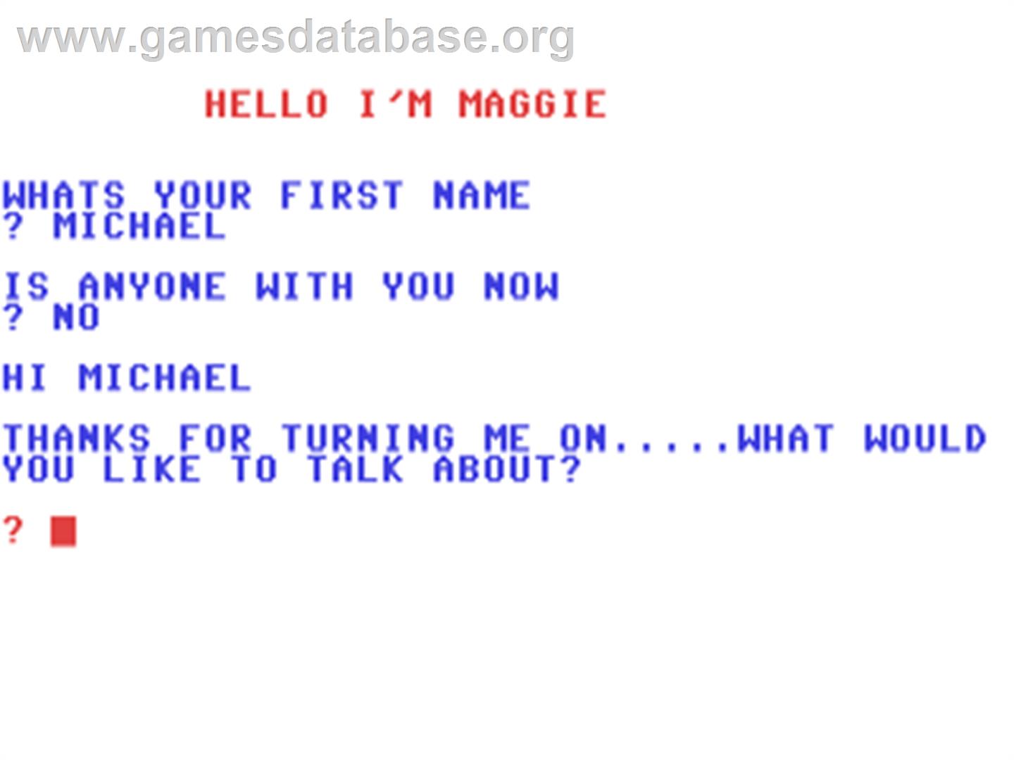 Maggie Aip - Commodore 64 - Artwork - In Game