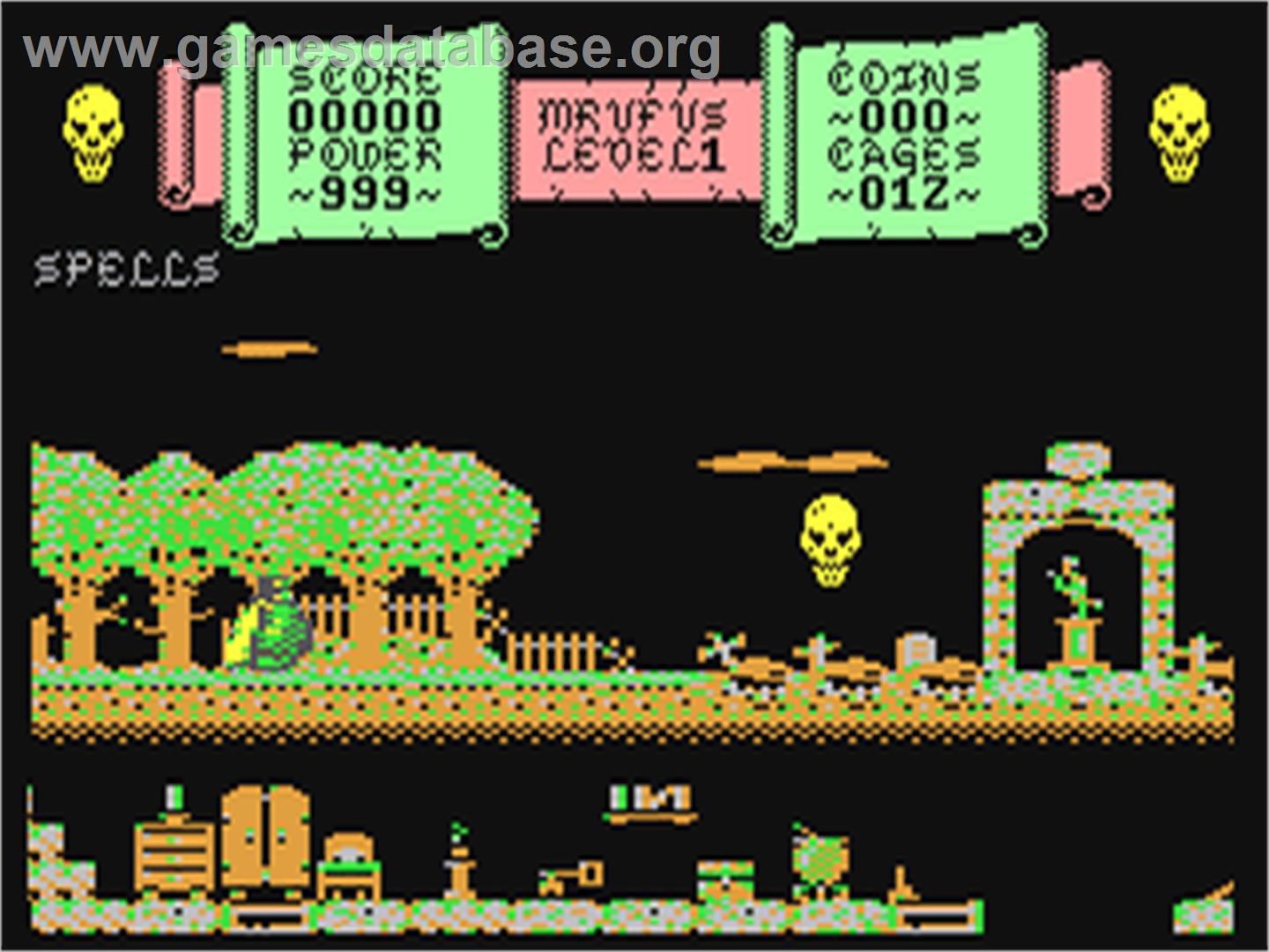Magic (Macmillan Software) - Commodore 64 - Artwork - In Game