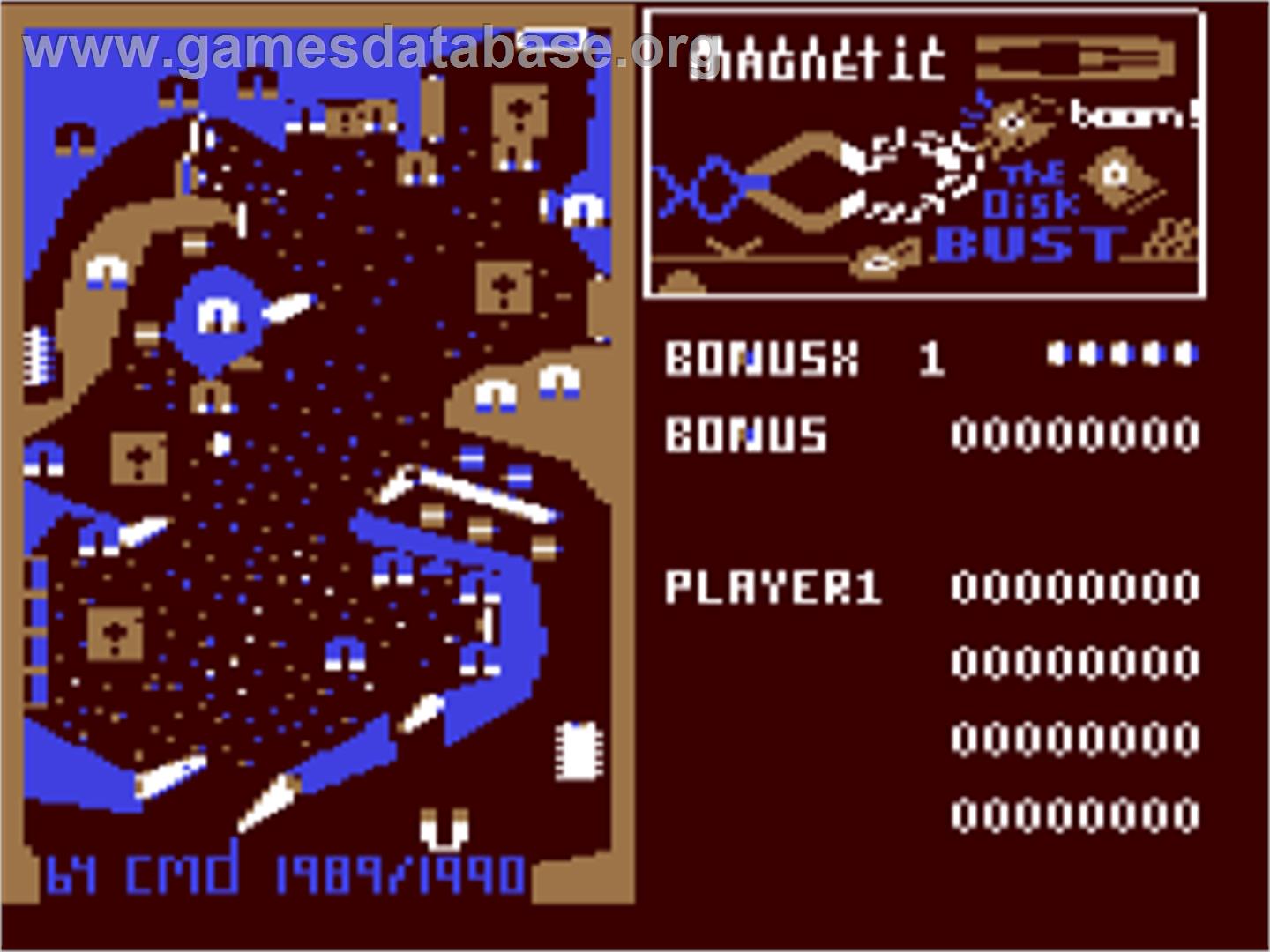 Magnetic 3 - The Disk Bust - Commodore 64 - Artwork - In Game