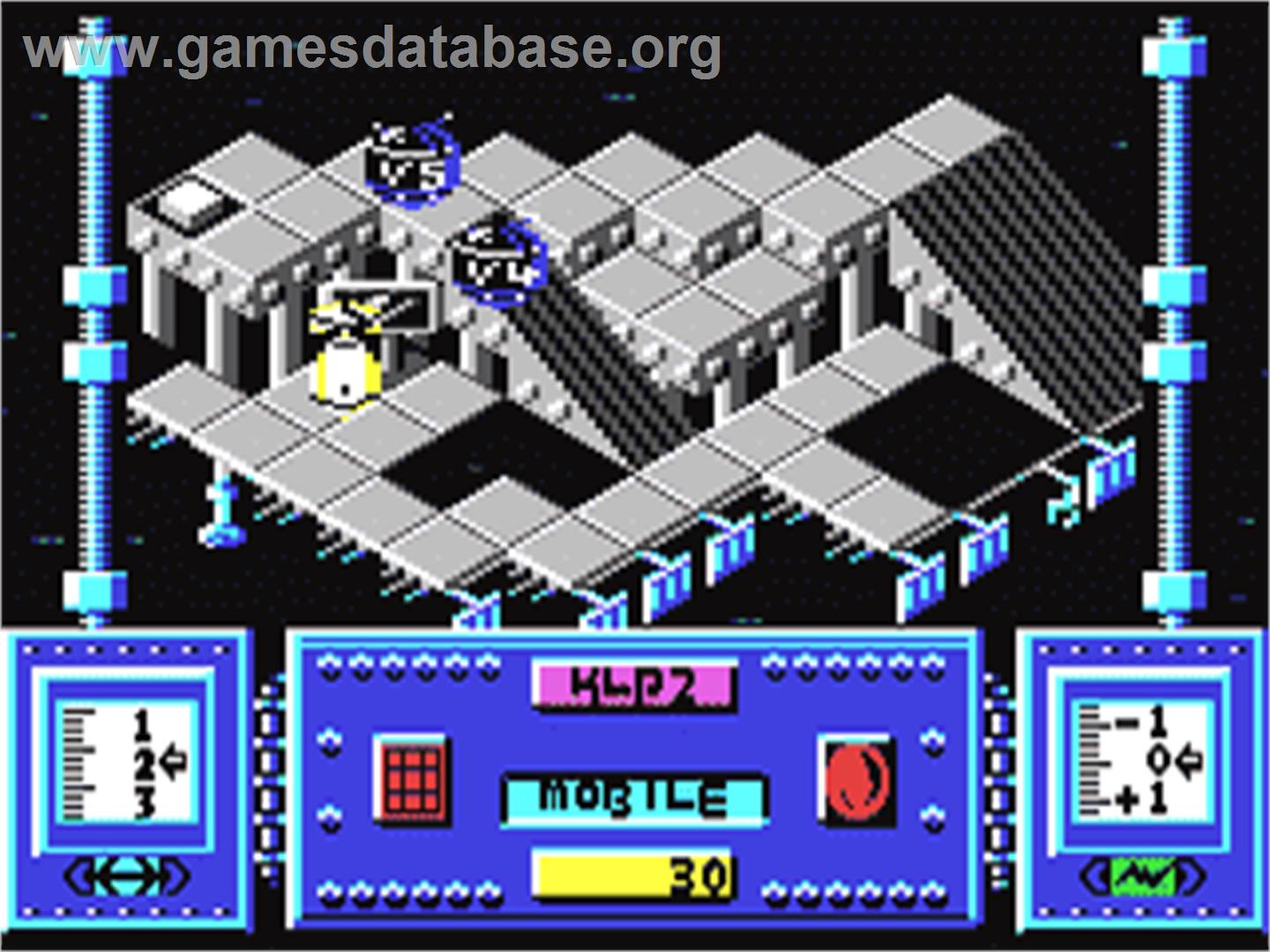 Magnetron (Firebird) - Commodore 64 - Artwork - In Game