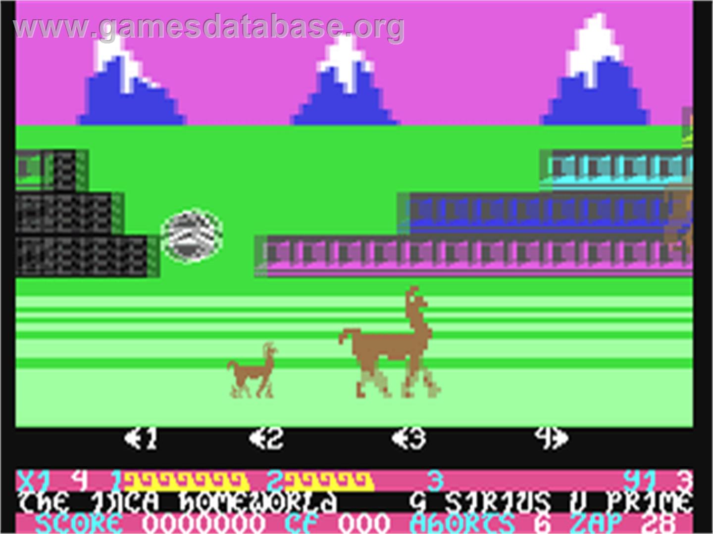 Mama Llama - Commodore 64 - Artwork - In Game