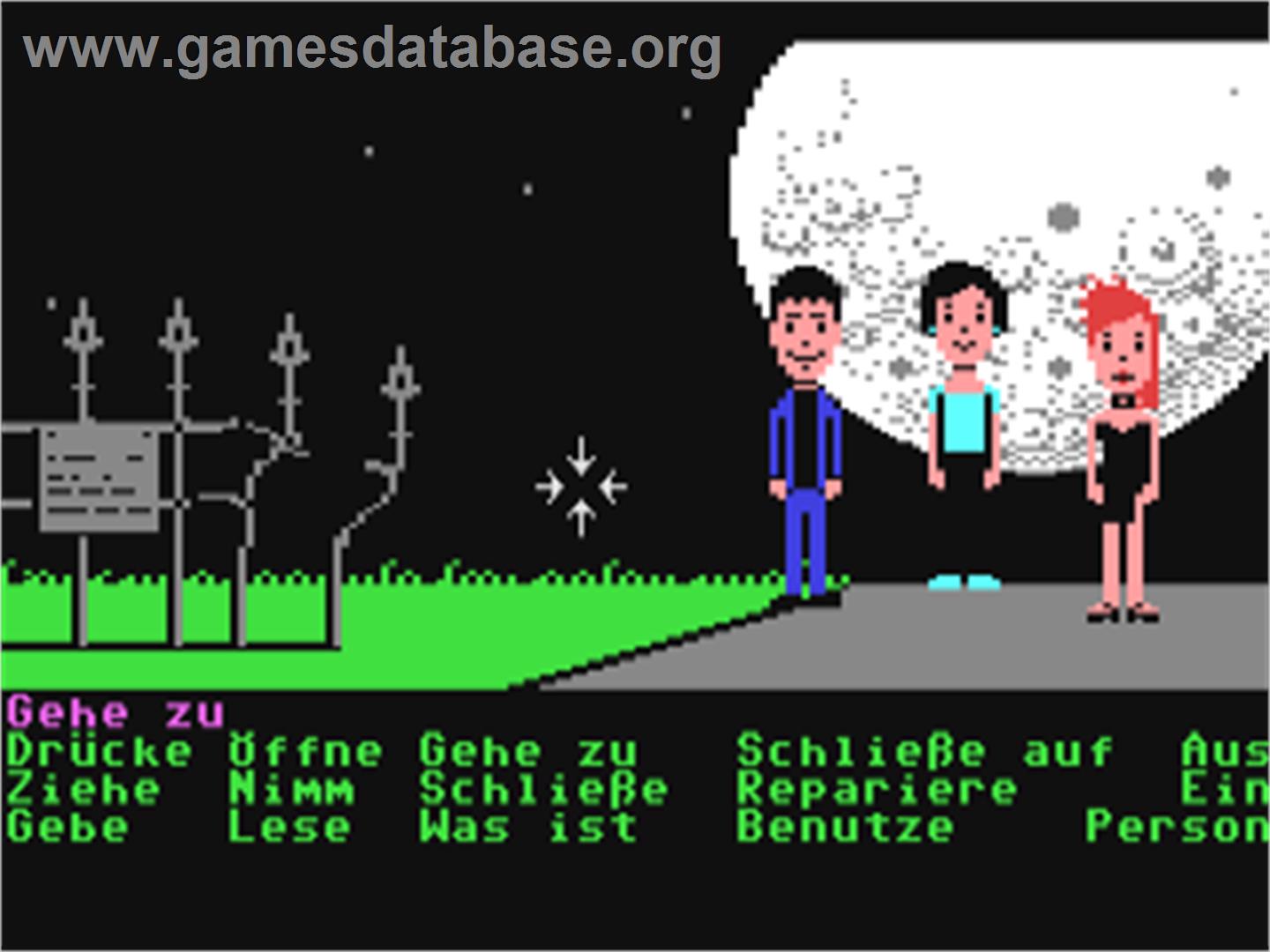 Maniac Mansion - Commodore 64 - Artwork - In Game
