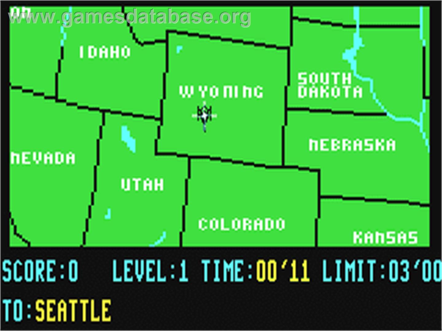 Maps 64 - Usa - Commodore 64 - Artwork - In Game