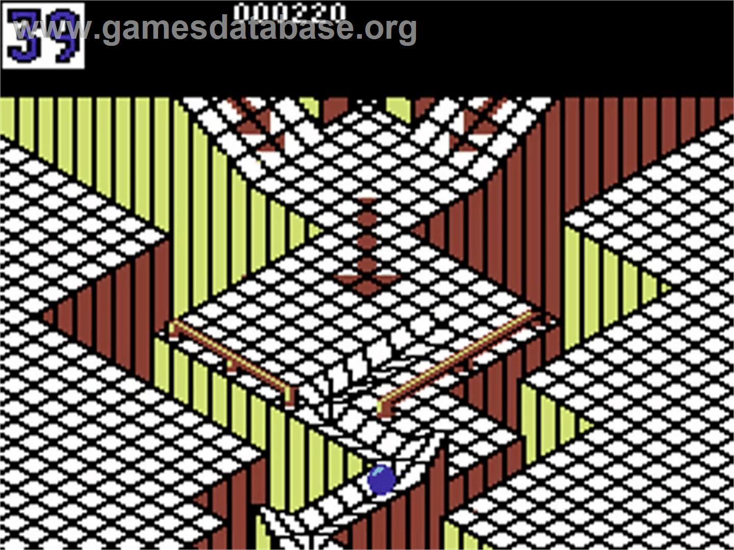 Marble Madness - Commodore 64 - Artwork - In Game
