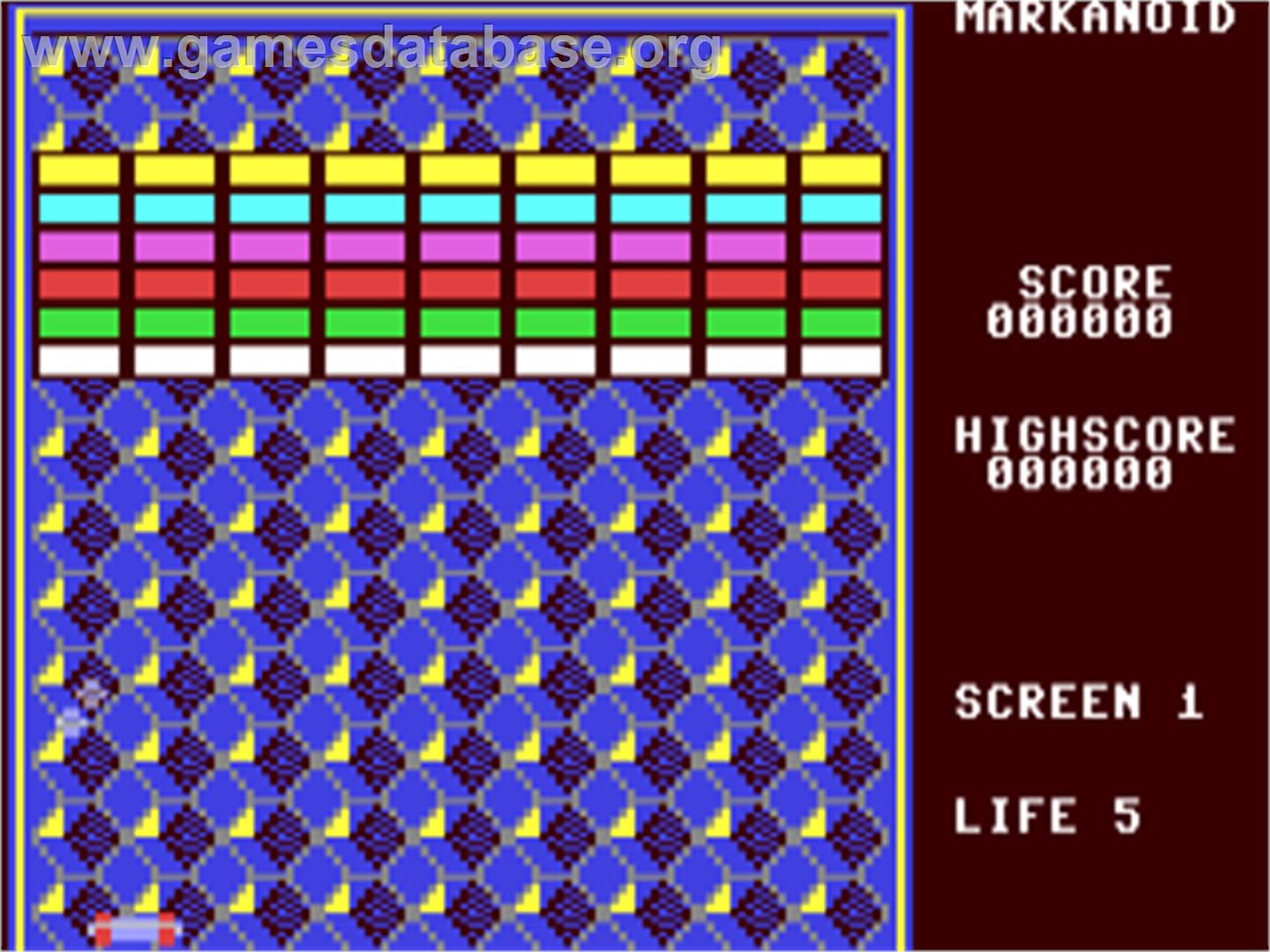 Markanoid - Commodore 64 - Artwork - In Game