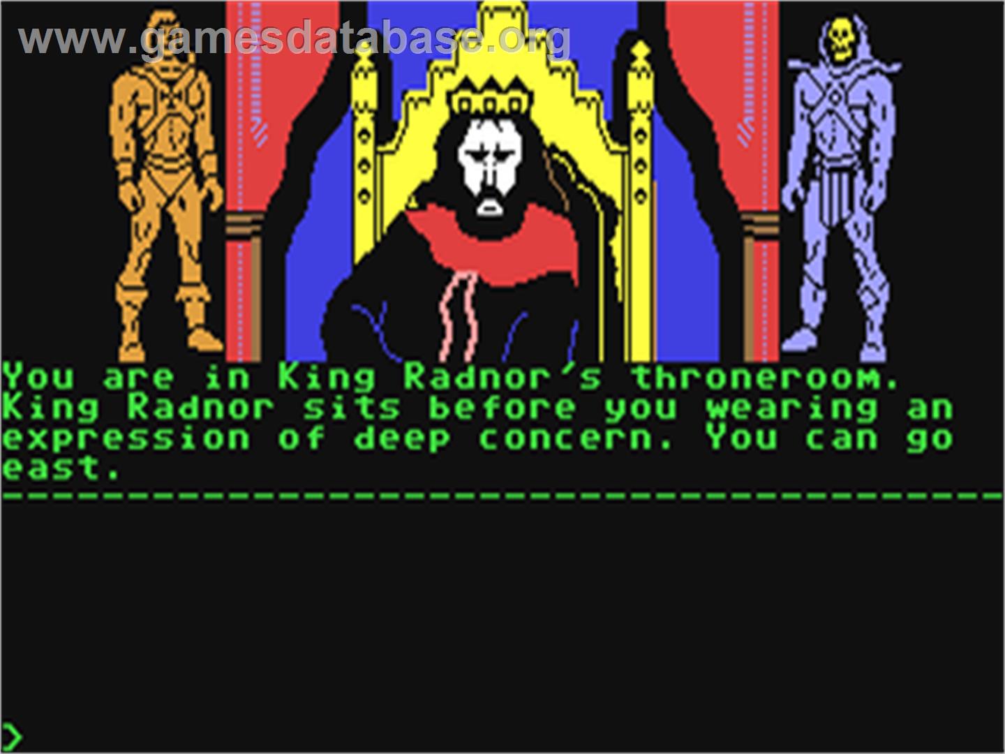 Masters of the Universe: Super Adventure - Commodore 64 - Artwork - In Game