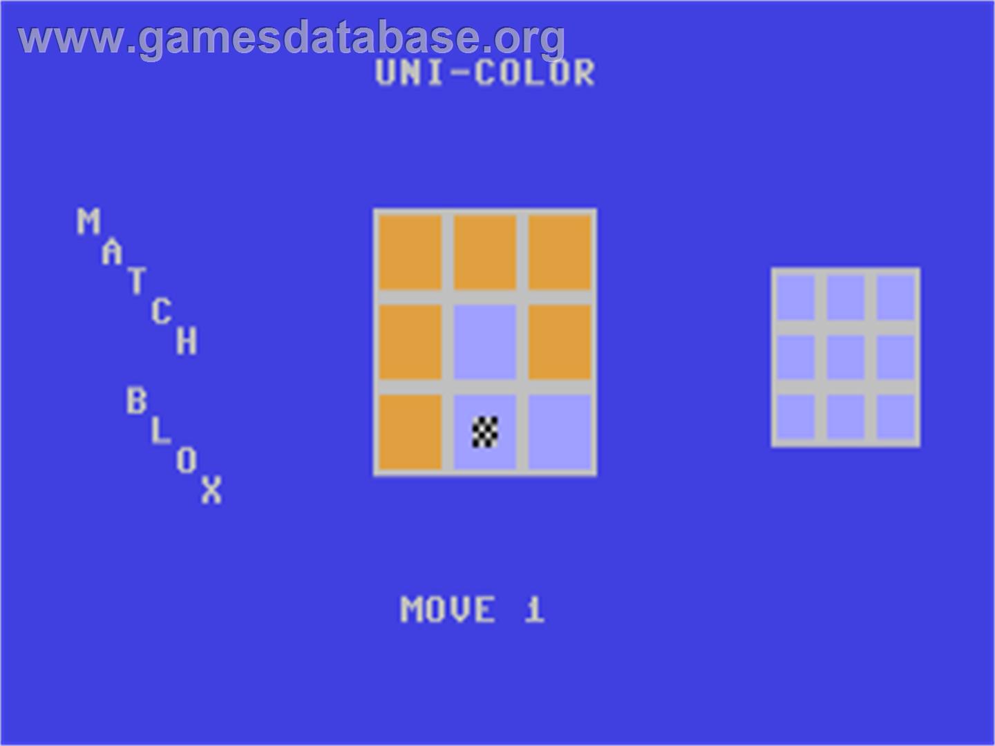 Match Blox - Commodore 64 - Artwork - In Game