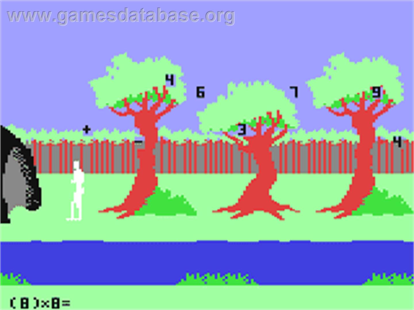 Math Busters, The - Commodore 64 - Artwork - In Game