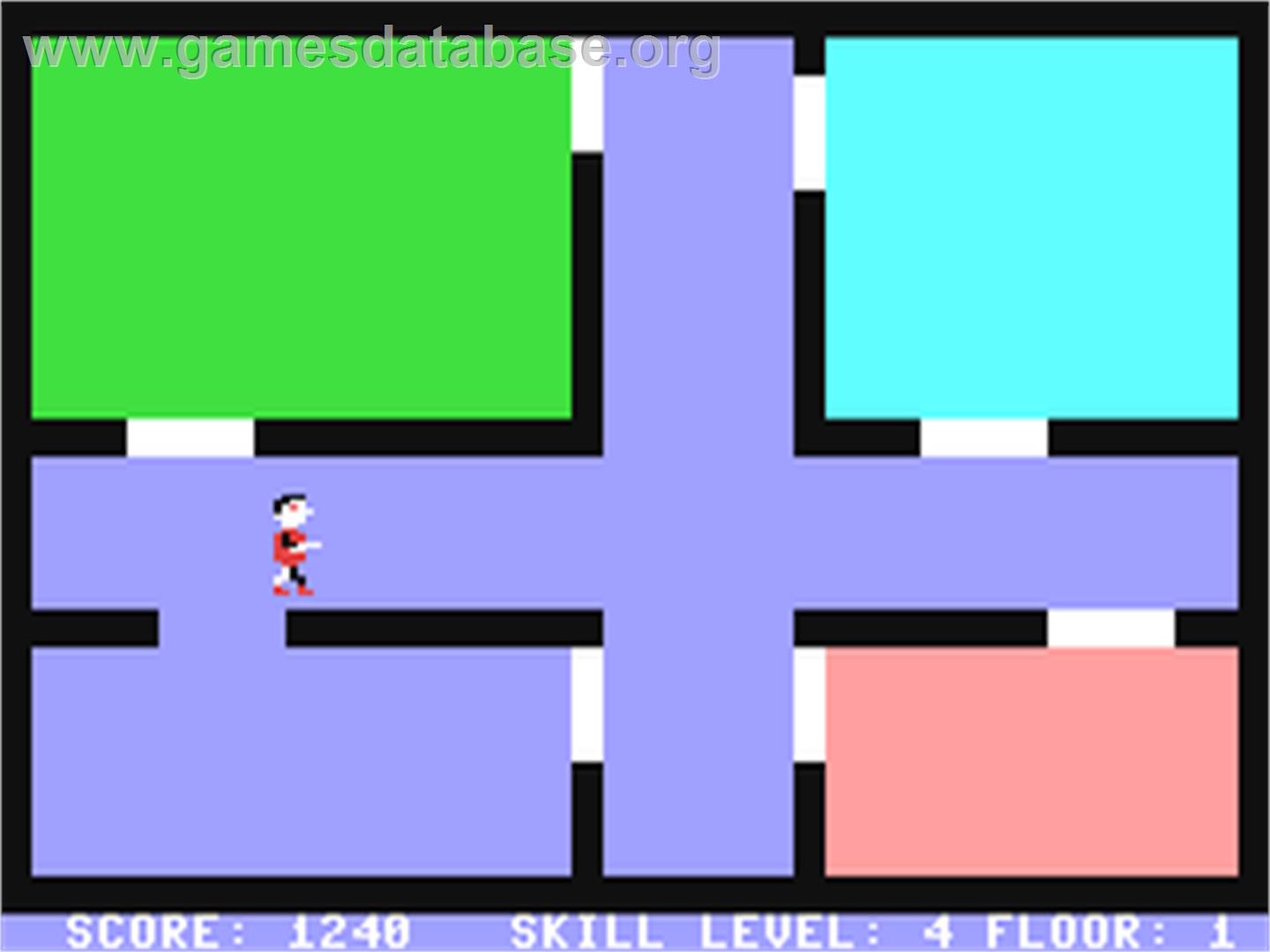 Math Manor - Commodore 64 - Artwork - In Game