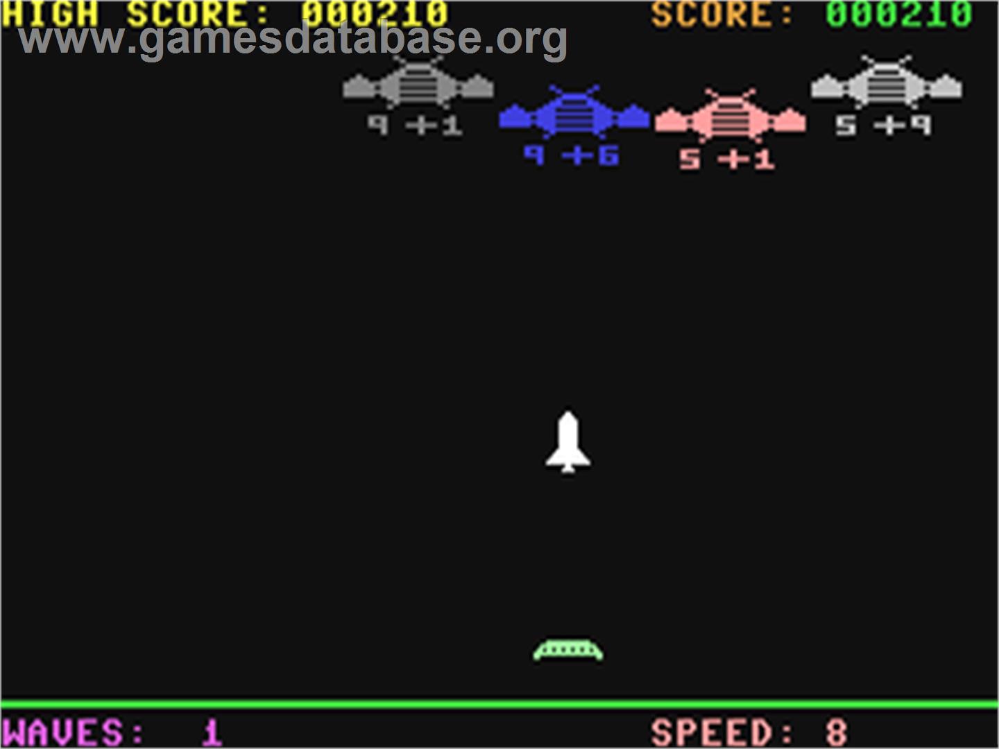 Mathbooster - Commodore 64 - Artwork - In Game
