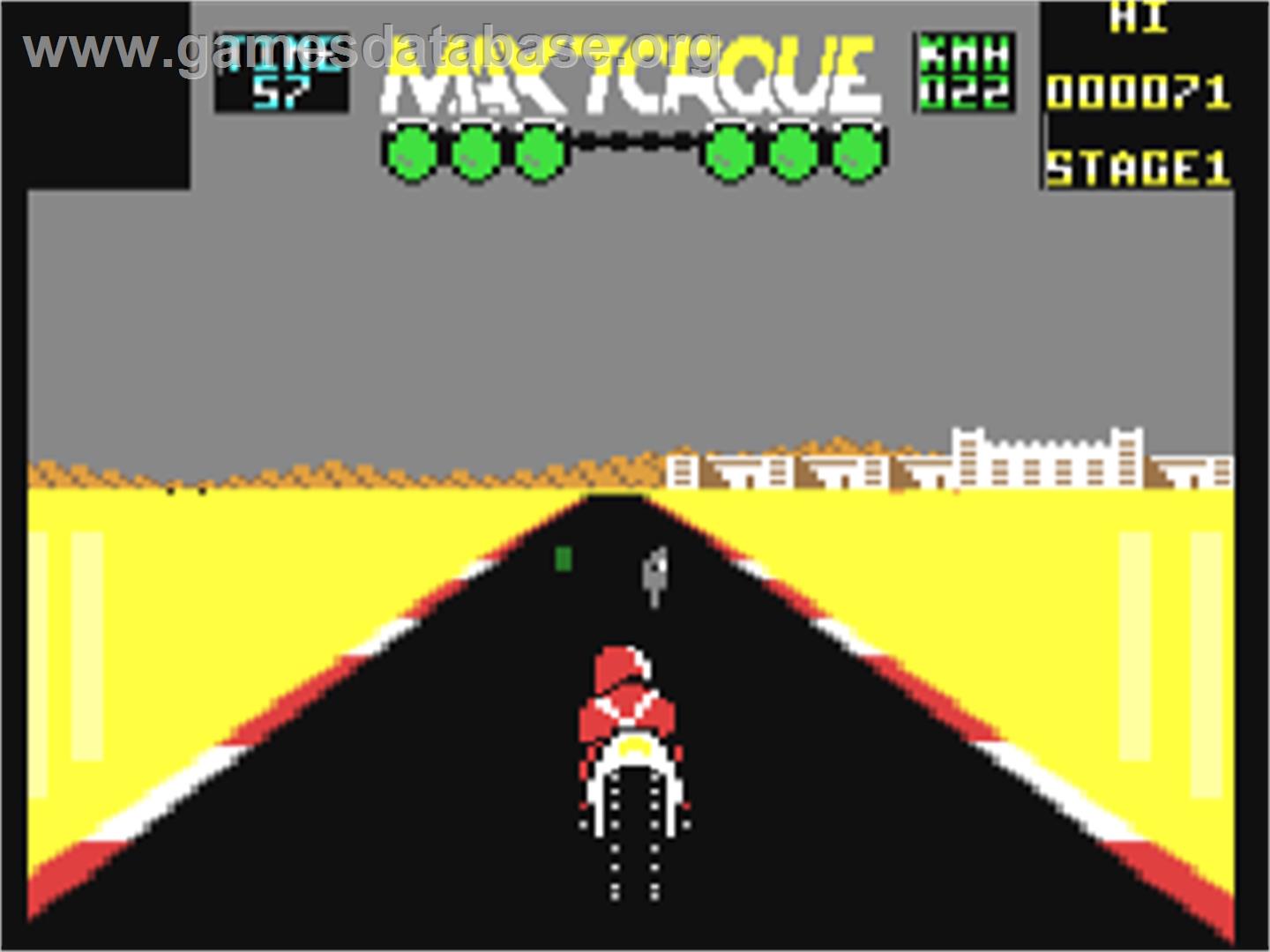 Max Torque - Commodore 64 - Artwork - In Game
